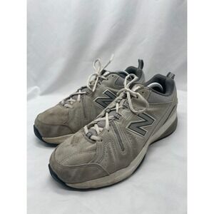 New Balance 608 Shoes Mens Size 10 4E Gray Suede Walking Comfort Sneakers